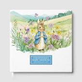 Peter Rabbit livre d'or pour le Baby shower (Recto)