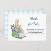 Peter Rabbit Livres Maman Pour Baby RSVP Card (Devant / Derrière)
