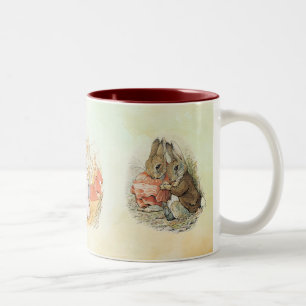 Peter Rabbit mixer Mug de café à deux tons