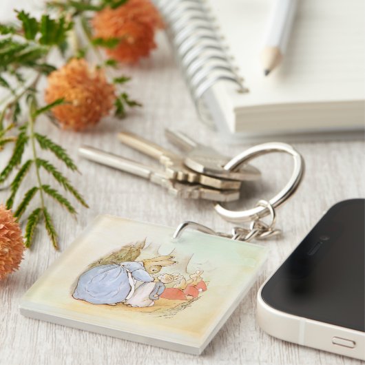 Peter Rabbit (moeder) Sleutelhanger (Voorkant Rechts)