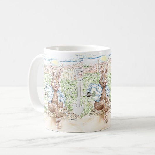 Peter Rabbit mok (Voorkant links)