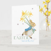 Peter Rabbit | Paaswensen Kaart (Gele Bloem)