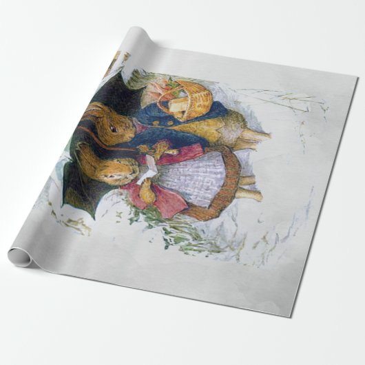 Peter Rabbit (paraplu) Cadeaupapier (Uitgerold)
