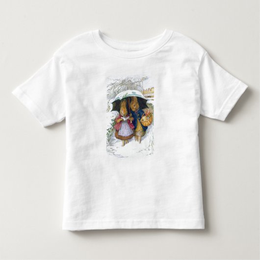 Peter Rabbit (paraplu) Kinder Shirts (Voorkant)