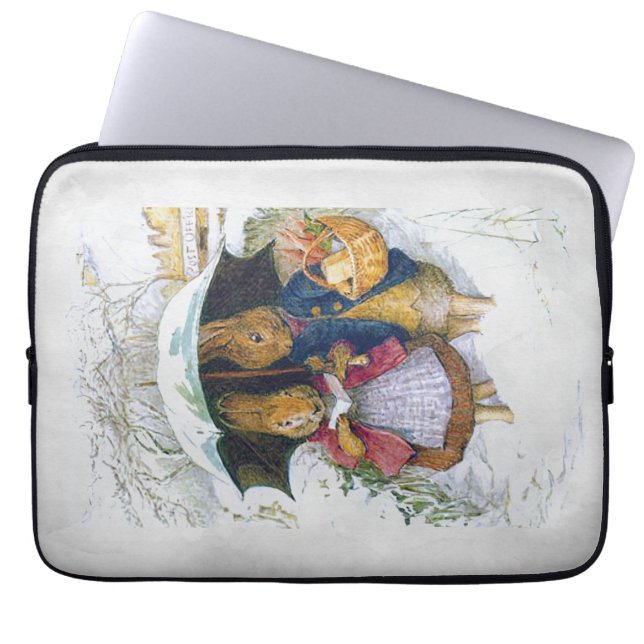 Peter Rabbit (paraplu) Laptop Sleeve (Voorkant)