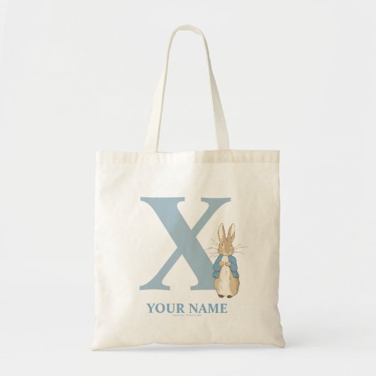 Peter Rabbit personnalisé - Lettre X Sac fourre-to (Devant)