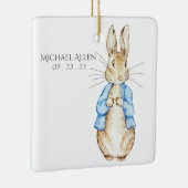 Peter Rabbit Persoonlijke Baby Keramisch Ornament (Rechts)