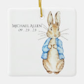 Peter Rabbit Persoonlijke Baby Keramisch Ornament (Voorkant)