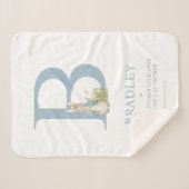 Peter Rabbit | Persoonlijke brief B Sherpa Deken (Voorkant (horizontaal))