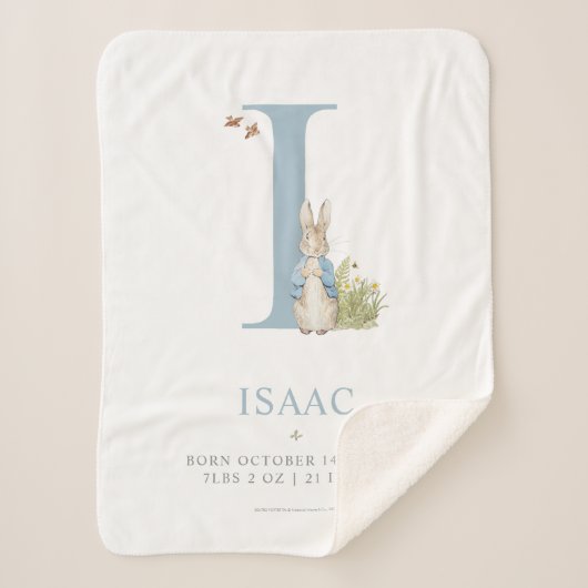 Peter Rabbit | Persoonlijke brief I Sherpa Deken (Voorkant)