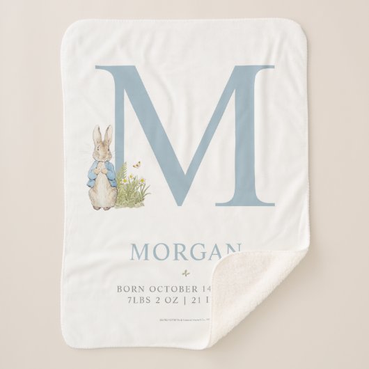 Peter Rabbit | Persoonlijke brief M Sherpa Deken (Voorkant)