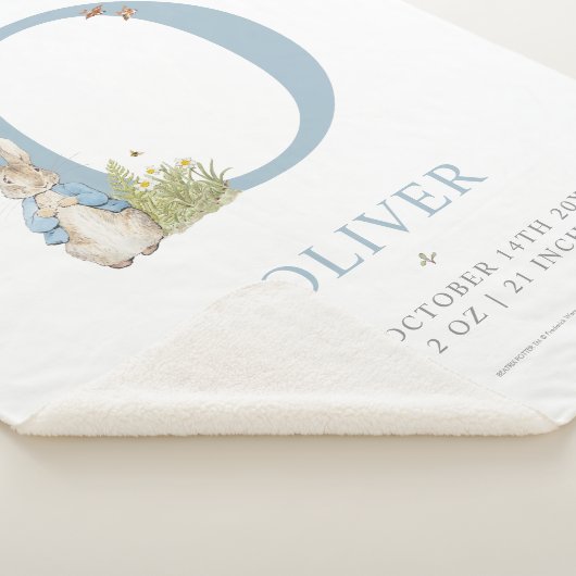 Peter Rabbit | Persoonlijke brief O Sherpa Deken (3/4)
