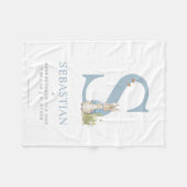 Peter Rabbit | Persoonlijke brief S Fleece Deken (Voorkant (Horizontaal))