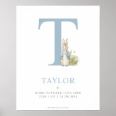 Peter Rabbit | Persoonlijke brief T Poster (Voorkant)