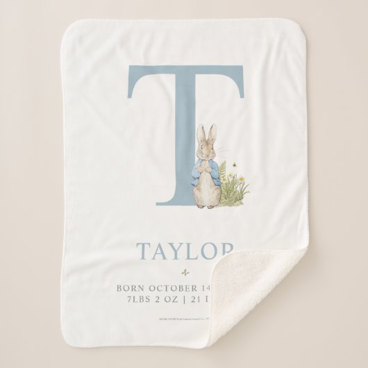 Peter Rabbit | Persoonlijke brief T Sherpa Deken (Voorkant)