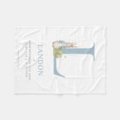 Peter Rabbit | Persoonlijke Letter L Fleece Deken (Voorkant (Horizontaal))