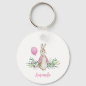Peter Rabbit Pink Sleutelhanger (Voorkant)