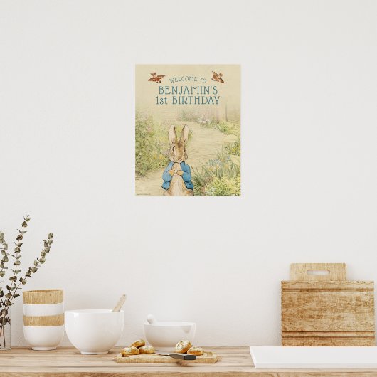 Peter Rabbit - Poster de bienvenue pour le premier (Cuisine)