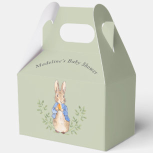 Peter Rabbit Sage Green  Baby shower Bedankdoosjes