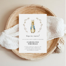 Peter Rabbit Schattige Baby shower Kaart