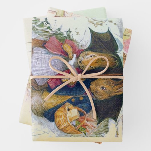 Peter Rabbit set Inpakpapier Vel (In situ)