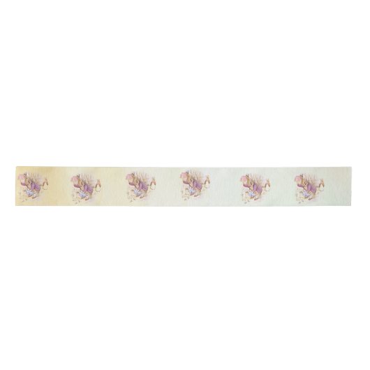 Peter Rabbit (slechte vader) Satin Ribbon Lint (Voorkant)