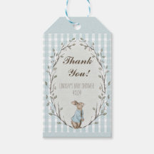 Peter Rabbit Theme Gift Label