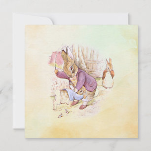 Peter Rabbit vader en zoon Kaart