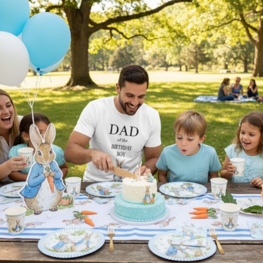 Peter Rabbit, vader van de verjaardagsjongensfeest T-shirt
