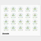 Peter Rabbit Verjaardag Sticker Labels (Vel)