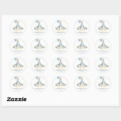 Peter Rabbit Verjaardag Sticker Labels (Vel)