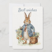 Peter Rabbit Wenskaart Feestdagenkaart (Voorkant)