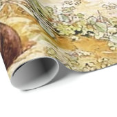 Peter Rabbit's Buurt beroemd gemaakt door Beatrix  Cadeaupapier (Rol Hoek)