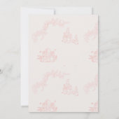 Peter Rabbit's moeder Baby shower Bedankkaart (Achterkant)