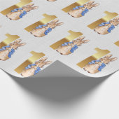 Peter the Rabbit 1st Birthday Cadeaupapier (Hoek)