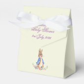 Peter the Rabbit Baby shower Bedankdoosjes (Voorkant Zijde)