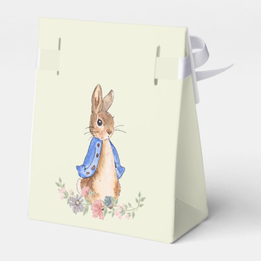 Peter the Rabbit Baby shower Bedankdoosjes (Achterkant)