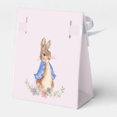 Peter the Rabbit Baby shower Bedankdoosjes (Achterkant)