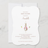 Peter the Rabbit Baby shower Invitation (Devant)