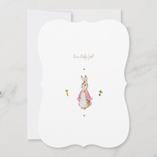 Peter the Rabbit Baby shower Invitation (Dos)