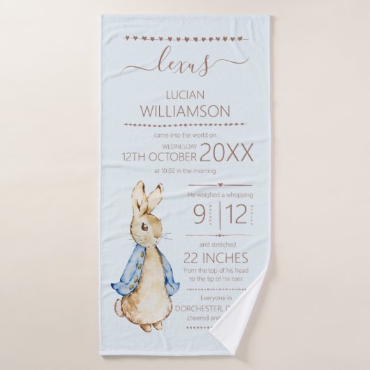 Peter the Rabbit Badhanddoek (Badhanddoek)
