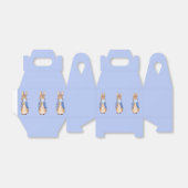 Peter the Rabbit Bblauw Bubble gom Bedankdoosjes (Uitgevouwen)