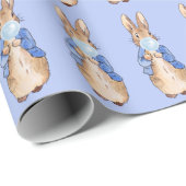 Peter the Rabbit Bblauw Bubble gom Cadeaupapier (Rol Hoek)