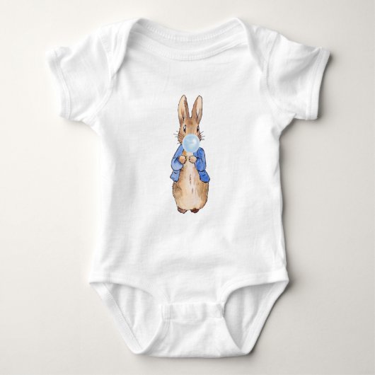 Peter the Rabbit Bblauw Gum Baby Bodysuit (Voorkant)