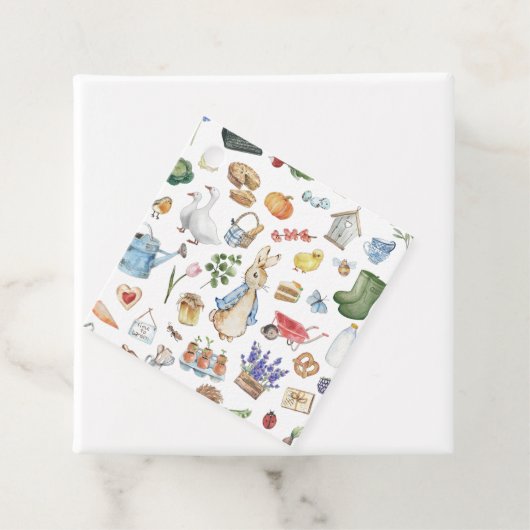 Peter the Rabbit Bedankjes Labels (In situ)