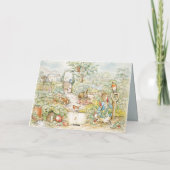 Peter the Rabbit Bedankkaart (Achterkant)