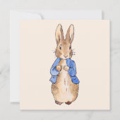 Peter the Rabbit Bedankkaart (Voorkant)