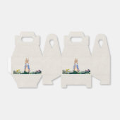 Peter the Rabbit Blue gum in Zijn Vloertuin Bedankdoosjes (Uitgevouwen)