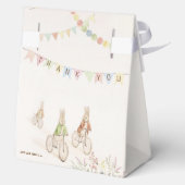 Peter the Rabbit Bunny Gender Neutral Baby Bedankdoosjes (Achterkant)