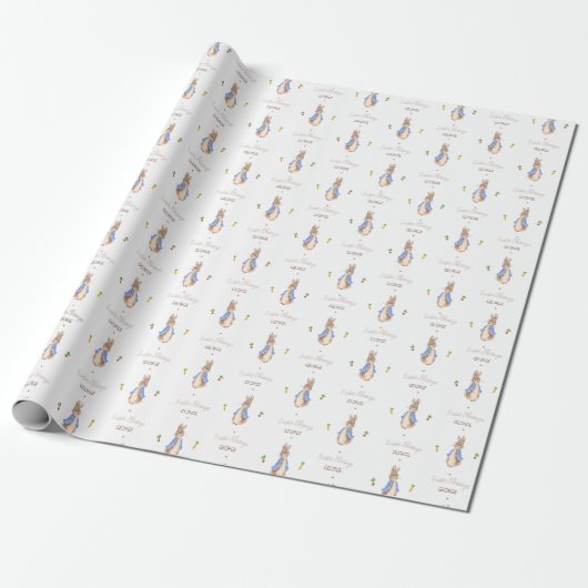 Peter the Rabbit Cadeaupapier (Uitgerold)